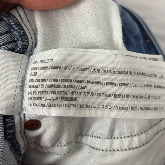 Abercrombie & Fitch The Super Skinny Ankle High-Rise Jeans Curve Love Size 30/10 - Picture 9 of 10